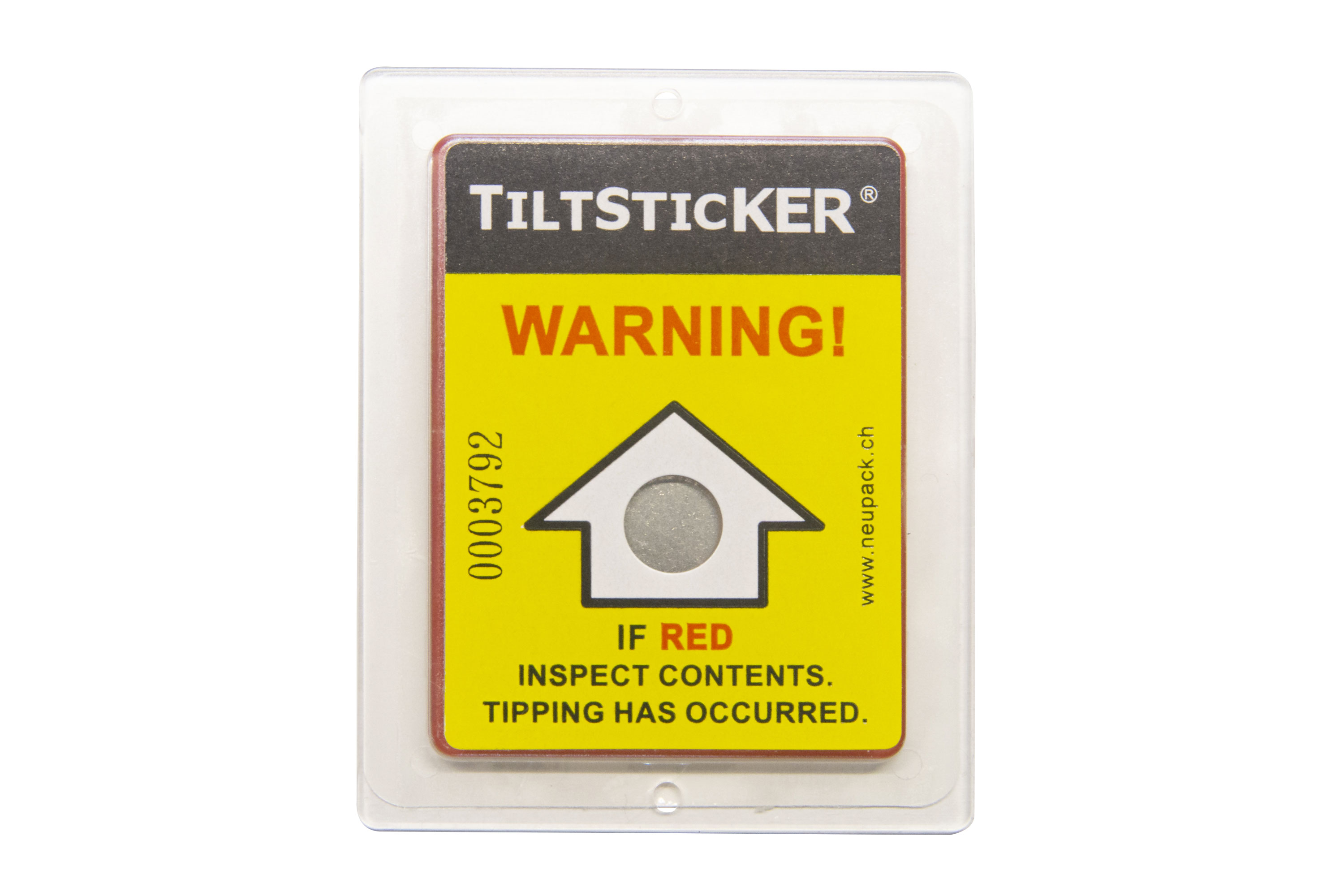 Tilt Sticker, indicatuer du mouvement