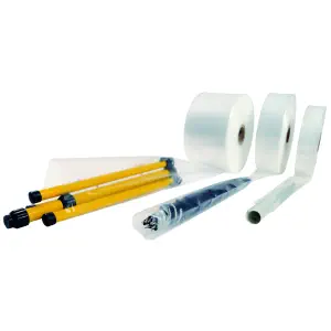 Schlauch LDPE 50 my, Breite 50 mm