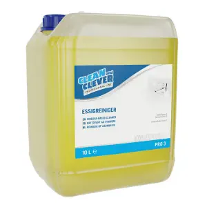 CLEAN&CLEVER detergente all'aceto PRO 3, 10 litri