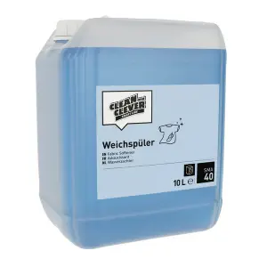 CLEAN&CLEVER adoucissant SMA 40, bleu, 10 litres