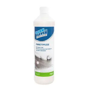 CLEAN&CLEVER Parkettpflege PRO 9, 12x1 Liter