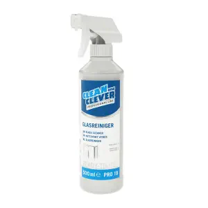 CLEAN&CLEVER detergente per vetri PRO 19, 10 x 500ml