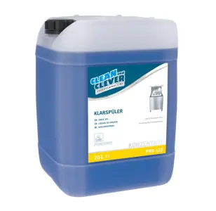 CLEAN&CLEVER brillantante PRO 123 blu, liquido, pH: 1.7, 20 litri