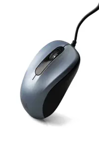 AAAmaze Mouse con cavo 3D USB, blu
