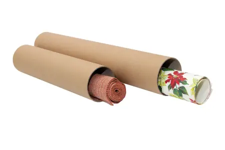 Tube en carton, Ø 100 mm, long. 430 mm, épaisseur 2,5 mm