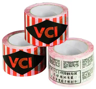 PVC-Selbstklebeband, 33 my, weiss, 50 mm x 66 m