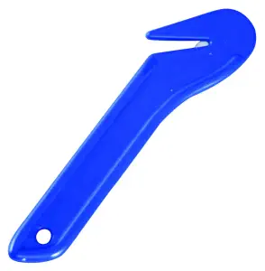 Taglierina per film di plastica, blu