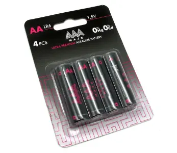 AAAmaze Piles Ultra Premium Alcalines AA, 4 pcs