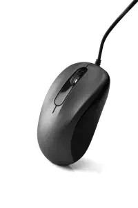 AAAmaze Mouse con cavo 3D USB, grigio