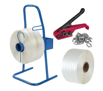 Kit de cerclage feuillard polyester