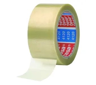 Nastro autoadesivo TESA PVC 30 my, trasparente, larghezza 38 mm