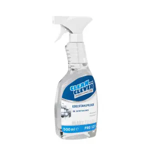 CLEAN&CLEVER Edelstahlpflege PRO 127, 12x500 ml