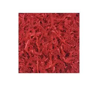 SizzlePak®, frisure de papier pour calage, rouge rubin, boîte à 5 kg