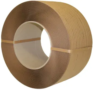 Papier Umreifungsband, Braun, mm 12 x 0.55