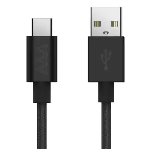 AAAmaze Kabel USB 2.0 auf USB-C, 1 m , schwarz