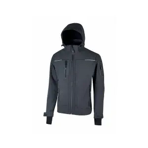 U-Power Softshelljacke SPACE Asphalt Grey (1)