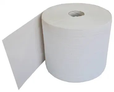 Bobine d'essuyage, ouate recyclée