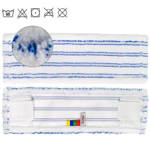 CLEAN&CLEVER inserto mocio microfibra Premium PRO, 40 cm