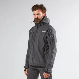 U-Power Softshelljacke SPACE Asphalt Grey (4)