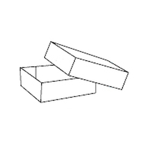 Stulpdeckelschachtel 0301, IM 260 x 190 x 45/40 mm