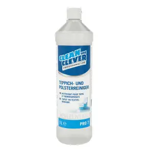 CLEAN&CLEVER Teppich- und Polsterreiniger PRO 7, 12x1 Liter