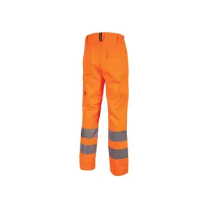 Pantalon de travail U-Power SIRIUS Orange Fluo (2)