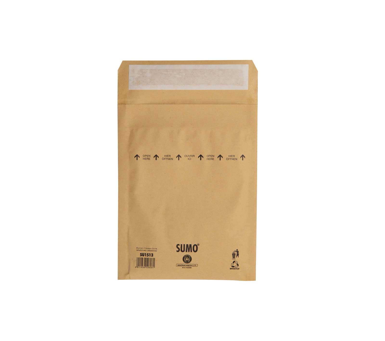 Papierpolster-Versandtasche, Sumo, IM 145 x 215 mm