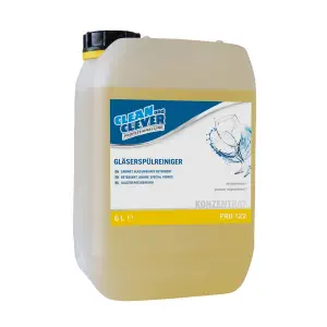 CLEAN&CLEVER Detersivo per bicchieri PRO 122, 6 litri