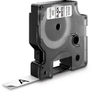 DYMO Ruban D1 noir/blanc (1)