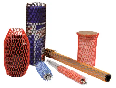 Filet de protection, diamètre 10-20 mm, orange