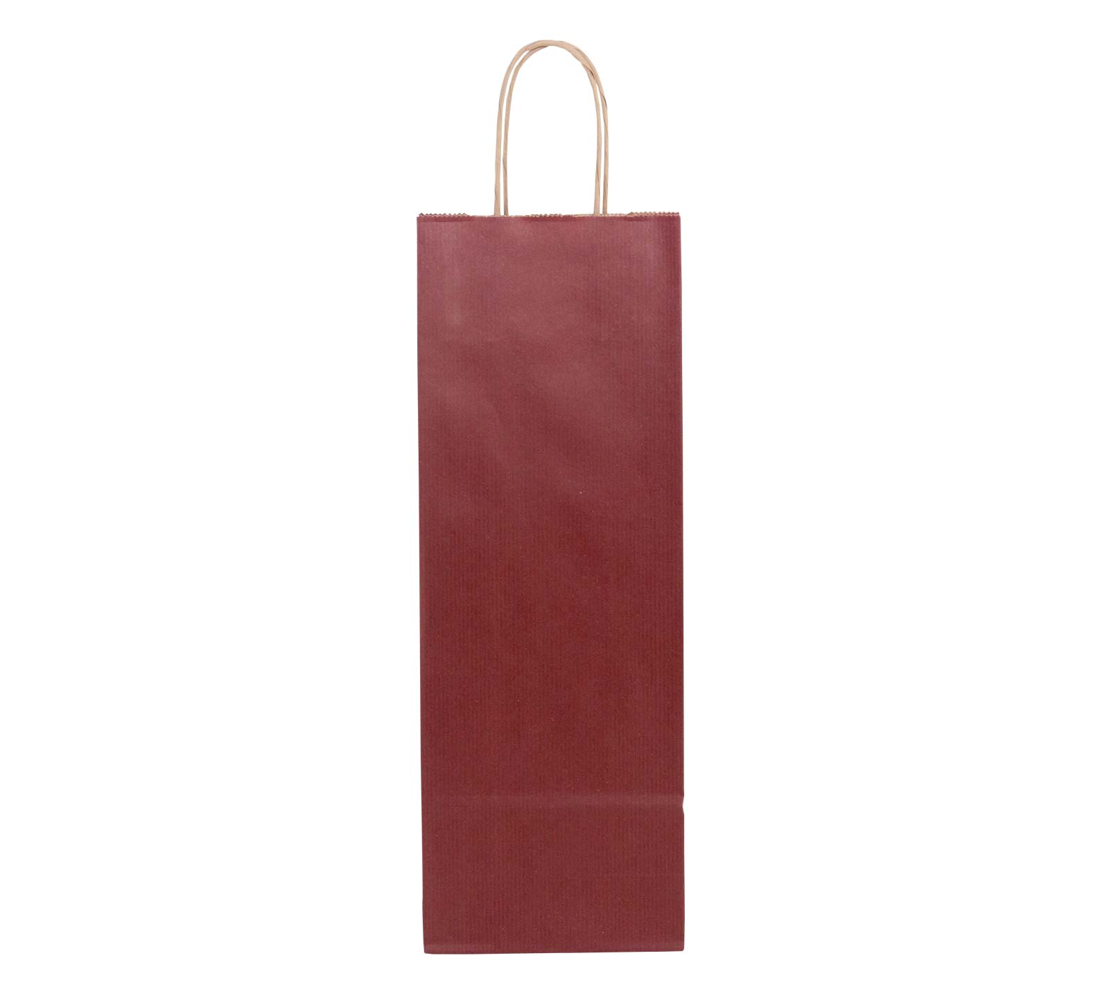 Sac à poignées torsadées, rouge bordeaux, 140 x 80 x 390 mm
