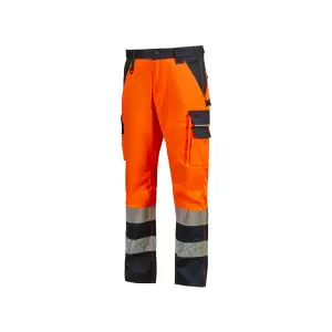 U-Power Arbeitshose FULGOR Orange Fluo (1)