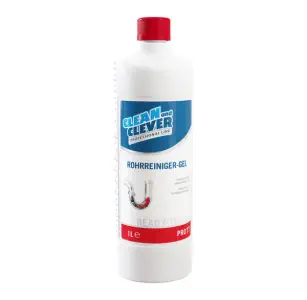 CLEAN&CLEVER Rohrreinger-Gel PRO 77, 12x1 Liter