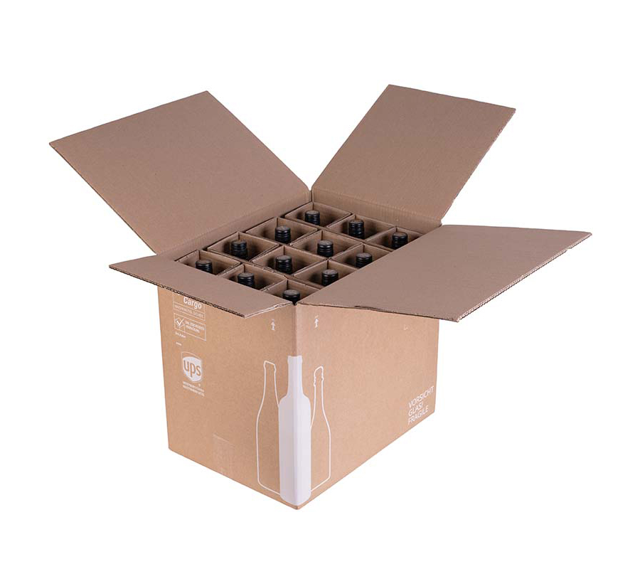 Flaschenversandkarton Systema Cargo®, für 12 Flaschen