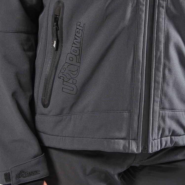 U-Power Softshelljacke SPACE Asphalt Grey (2)