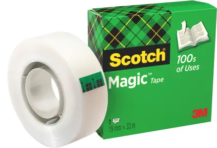 SCOTCH Magic Tape 19mmx33m 8101933K unsichtbar (1)