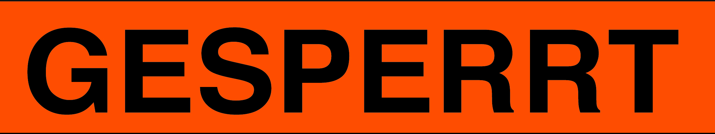 PVC-Selbstklebeband, leuchtorange, Schwarz, Druck: 